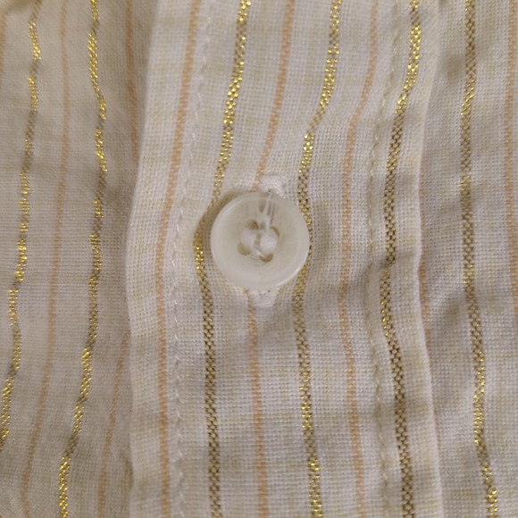 LRG Lifted Research Group Shirt Mens‎ 3XL Woven Long Sleeve Metallic Stripes - Picture 7 of 16